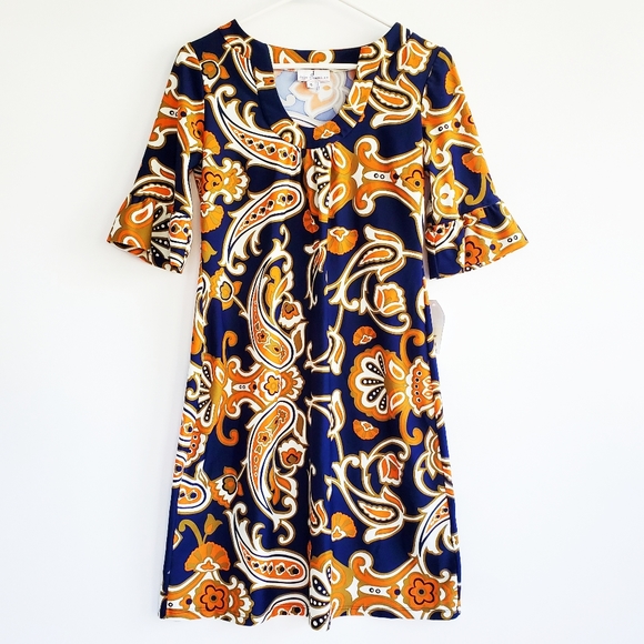 Jude Connally Print Dress